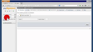 Databank importeren (MySQL PHP)
