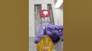 How do you use a volumetric flask?