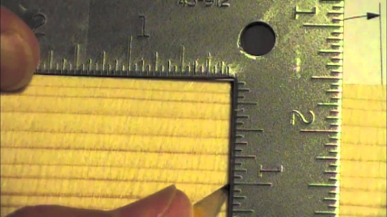 Drilling the hole. How to mark and drill hole YouTube