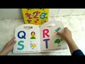 Touch and trace abc  123 board book trace the numbers  letters and lift the flaps