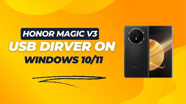 Honor Magic V3 USB Driver on Windows 10/11 Free Download