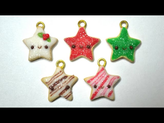 Christmas Clay Earrings Tutorial