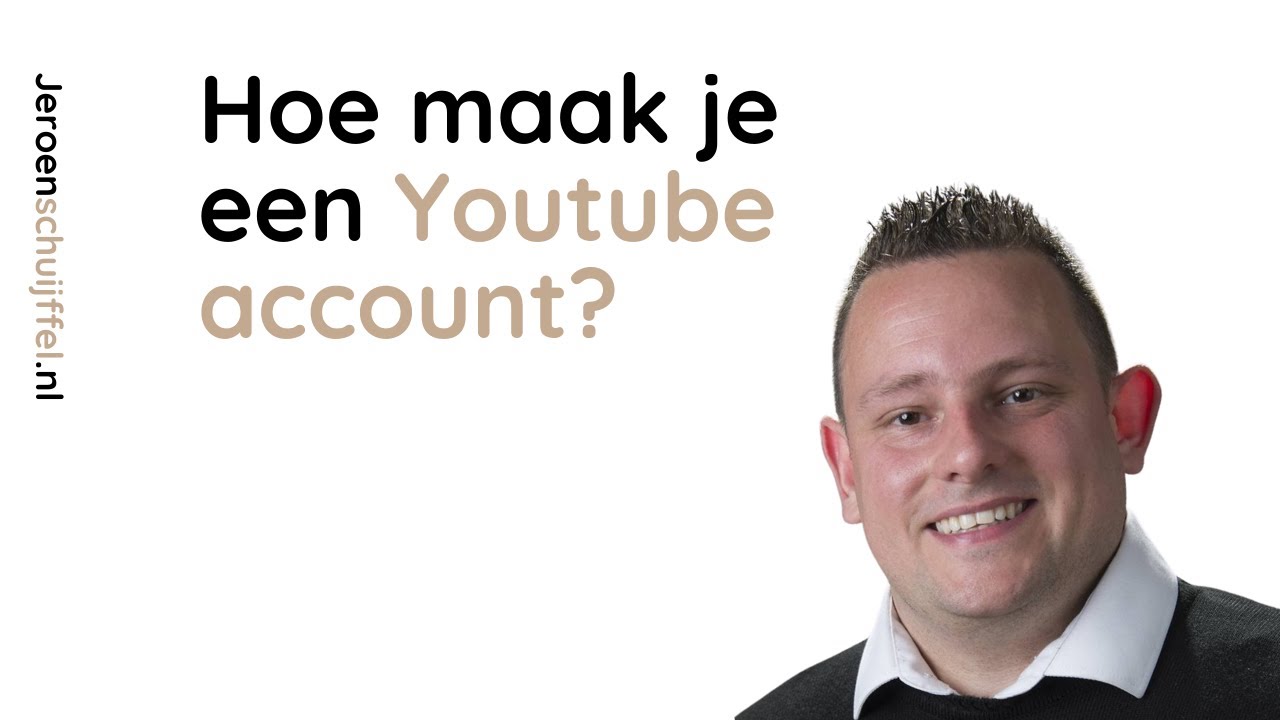 Youtube account maken? Kijk deze korte video en leer hoe jezelf een