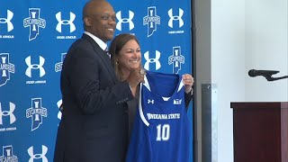 Marc Mitchell Introduced as the Next Indiana State Women's Basketball Head Coach