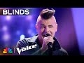 Bryan olesens shockingly powerful voice gets instant chair turns  the voice  nbc