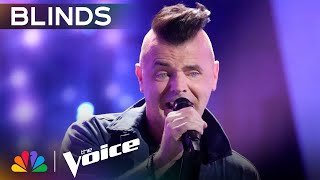 Bryan Olesen's Shockingly Powerful Voice Gets Instant Chair Turns | The Voice | NBC screenshot 3