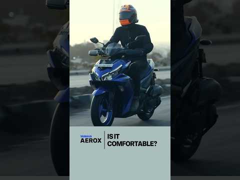 Is It Comfortable? | Yamaha Aerox FAQ 155 #4