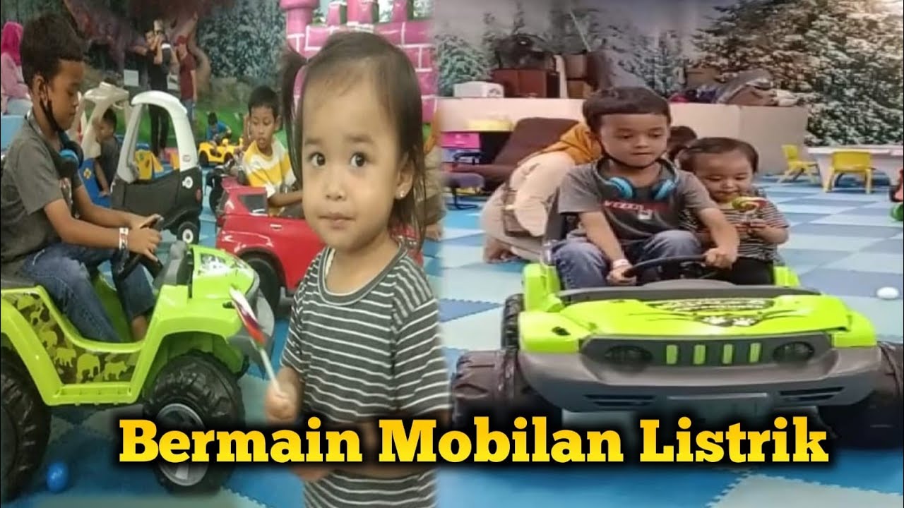 BERMAIN MOBIL LISTRIK SERU mobil mobilan, shorts, mainan anak, - YouTube