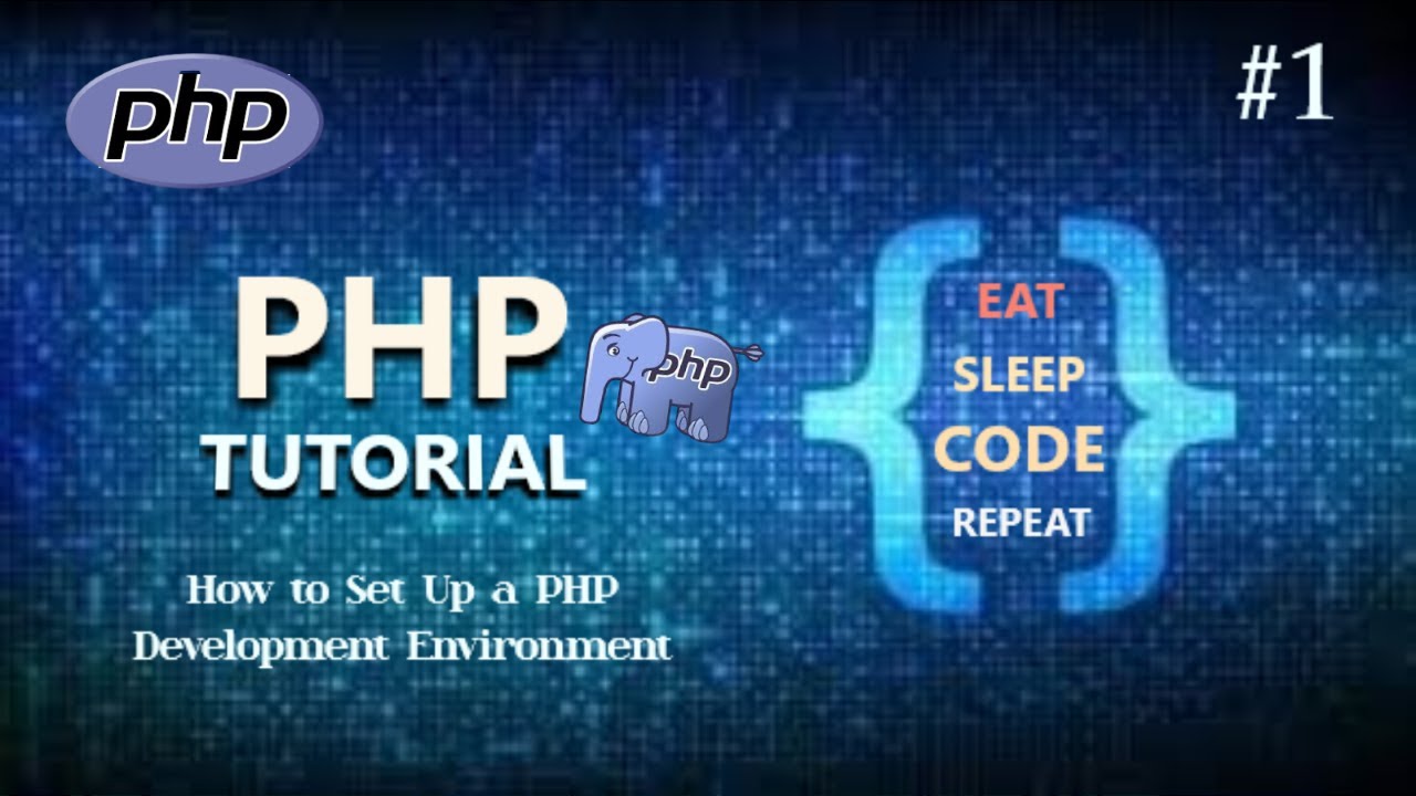 How To Set Up And Run Your First PHP Script | PHP Tutorial #1 - YouTube