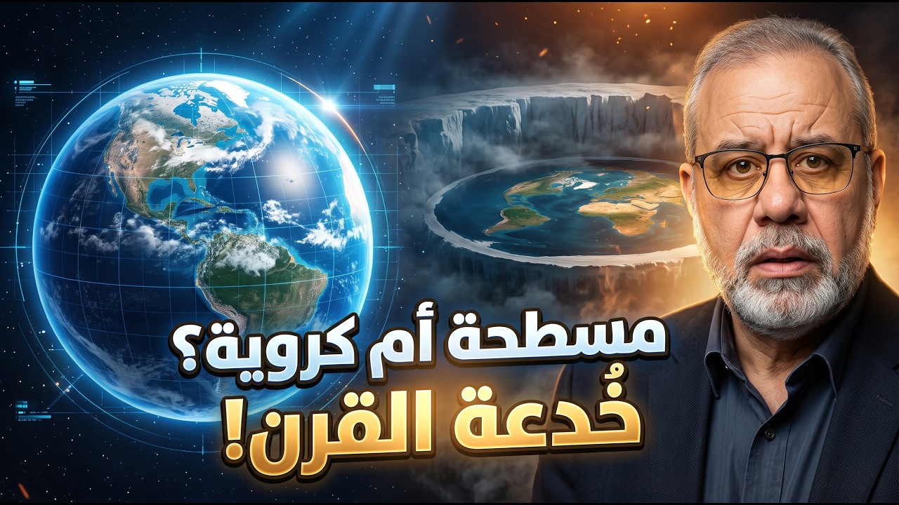 أكذوبـــ ــة الأرض كروية من السطحية ان تقول الأرض مسطحة الحقيقه ايه Youtube