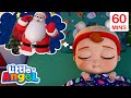 Go to Sleep on Christmas | Little Angel | Sing Along Songs for Kids | Moonbug Kids Karaoke