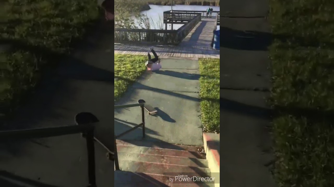 Back Boardslide Captains House (Goode Park) Palm Bay, FL YouTube