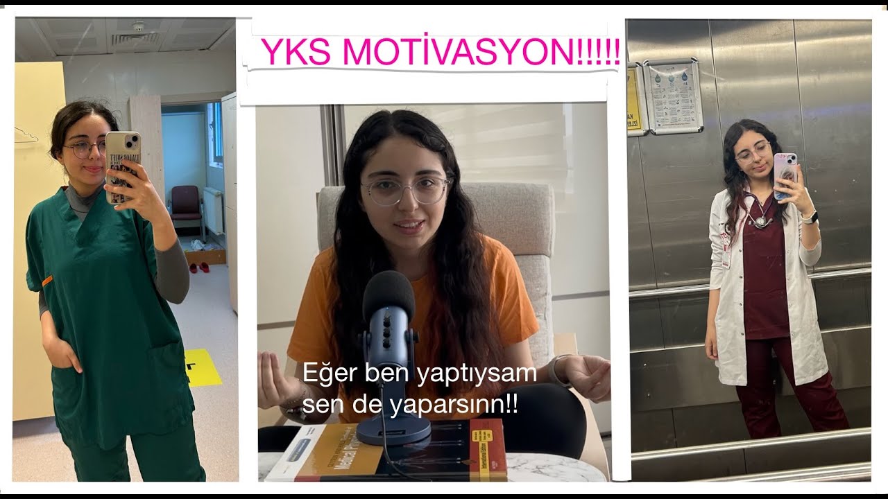TIP ÖĞRENCİSİNDEN YKS MOTİVASYON !!! SINAVA GİRMEDEN MUTLAKA İZLE📚⚕️