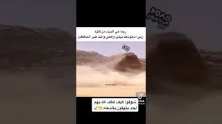 صخره أكبر من المنزل كادت أن تهده