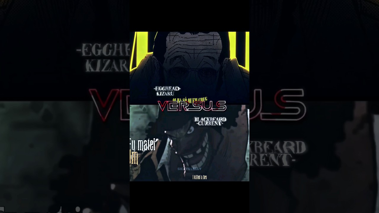 Kizaru vs Kaido & Blackbeard 