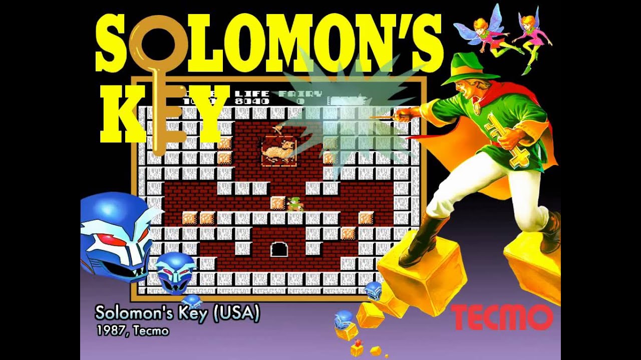 Solomon's Key - (Tecmo) - Theme Revision 1 - YouTube