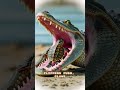 A Saltwater Crocodile was Spotted Carrying a Turtle in its Jaws #viral #shorts