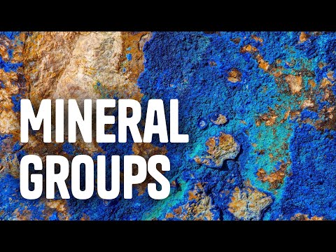 Video: Watter mineraalgroep is saamgestel uit tetraëders?