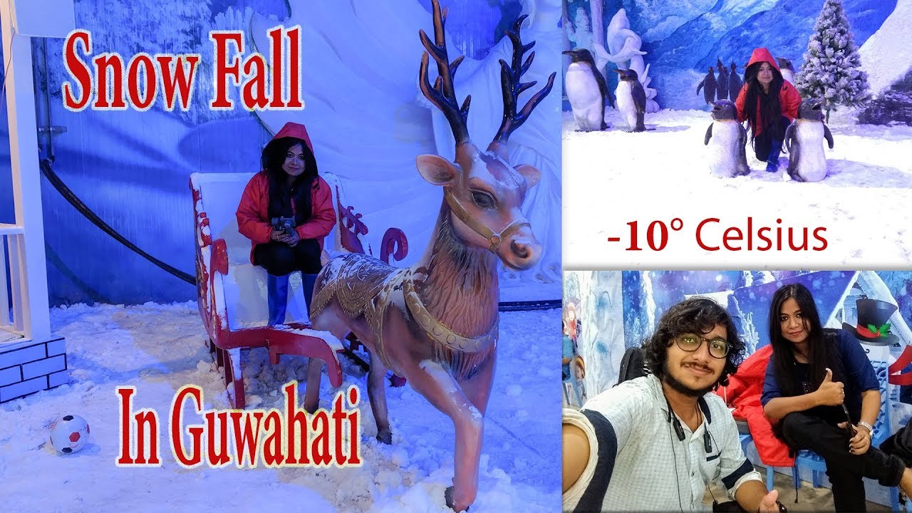 Frozen New Ice park in Guwahati The only snow themed park in