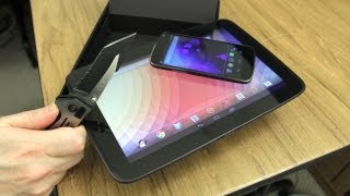 Google Nexus 10 Unboxing & First Impressions! (with LG Nexus 4 Hands On)