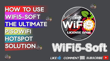 How to use WIFI5-SOFT The Ultimate Pisowifi Hotspot Solution Operating System