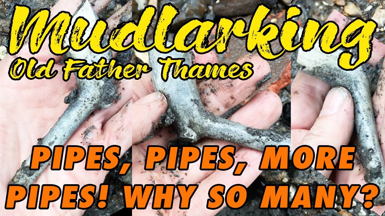 Why am I finding so many clay pipes today? Mudlarking with OFT 09.05.22