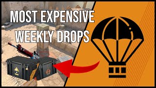 WHAT YOU CAN GET FROM THE WEEKLY DROPS IN CS2!