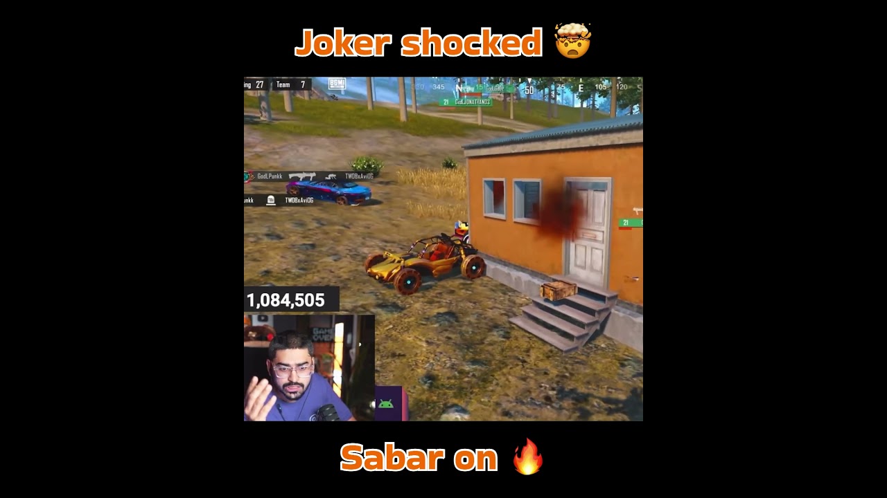 Joker shocking reaction on punk 1v3 