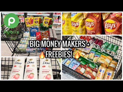 Publix Free & Cheap Couponing Deals & Haul 🔥 | Big MONEY MAKER This Week!| 5/8-5/14 OR 5/9-5/15