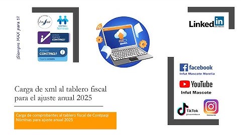 Carga de XML al tablero fiscal de Contpaqi Nominas
