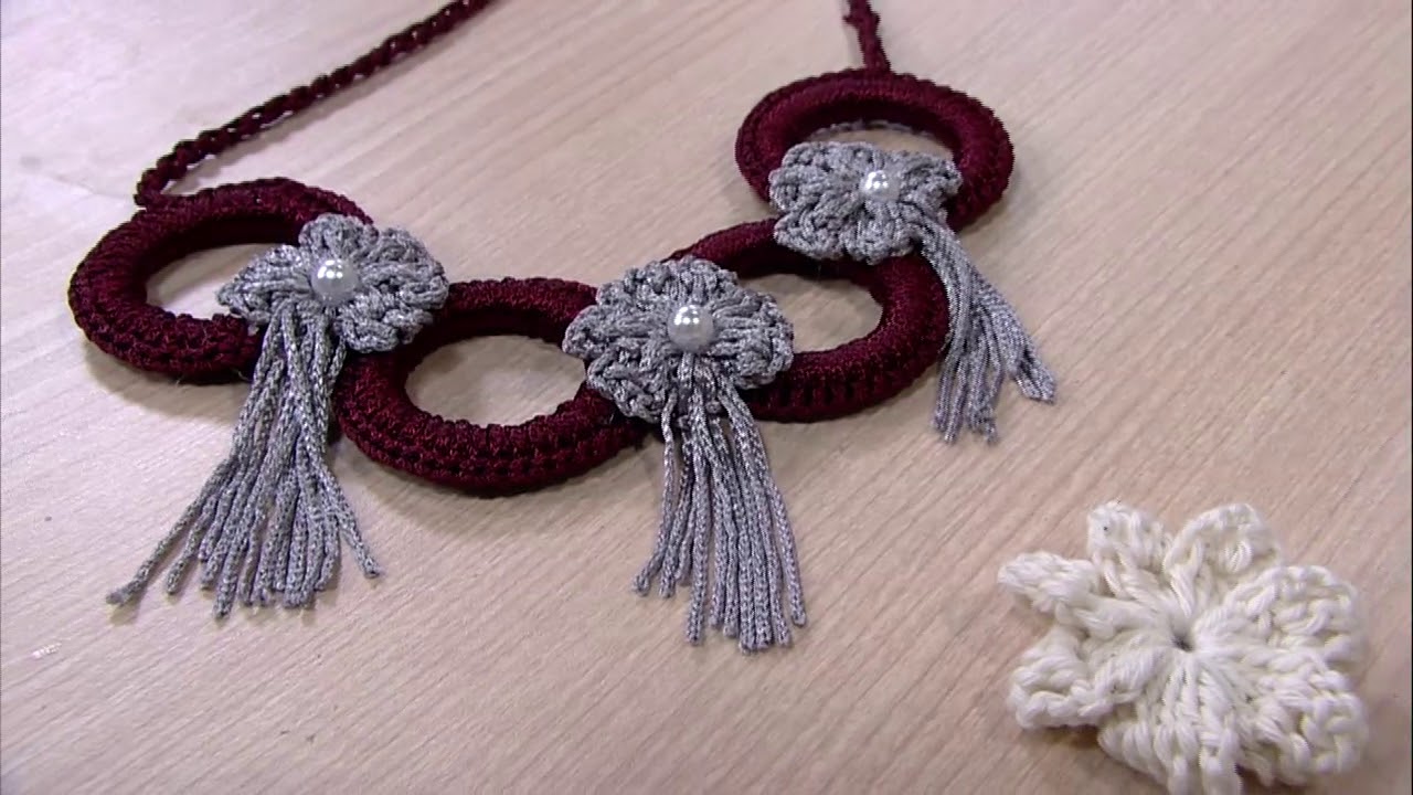 Colar de crochê por Silvana Todeschini - 06/09/2017 - Mulher.com