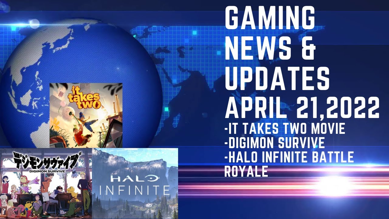 Gaming News and Updates: April 21, 2022 - It Takes Two, Digimon Survive, Halo Infinite Battle Royale