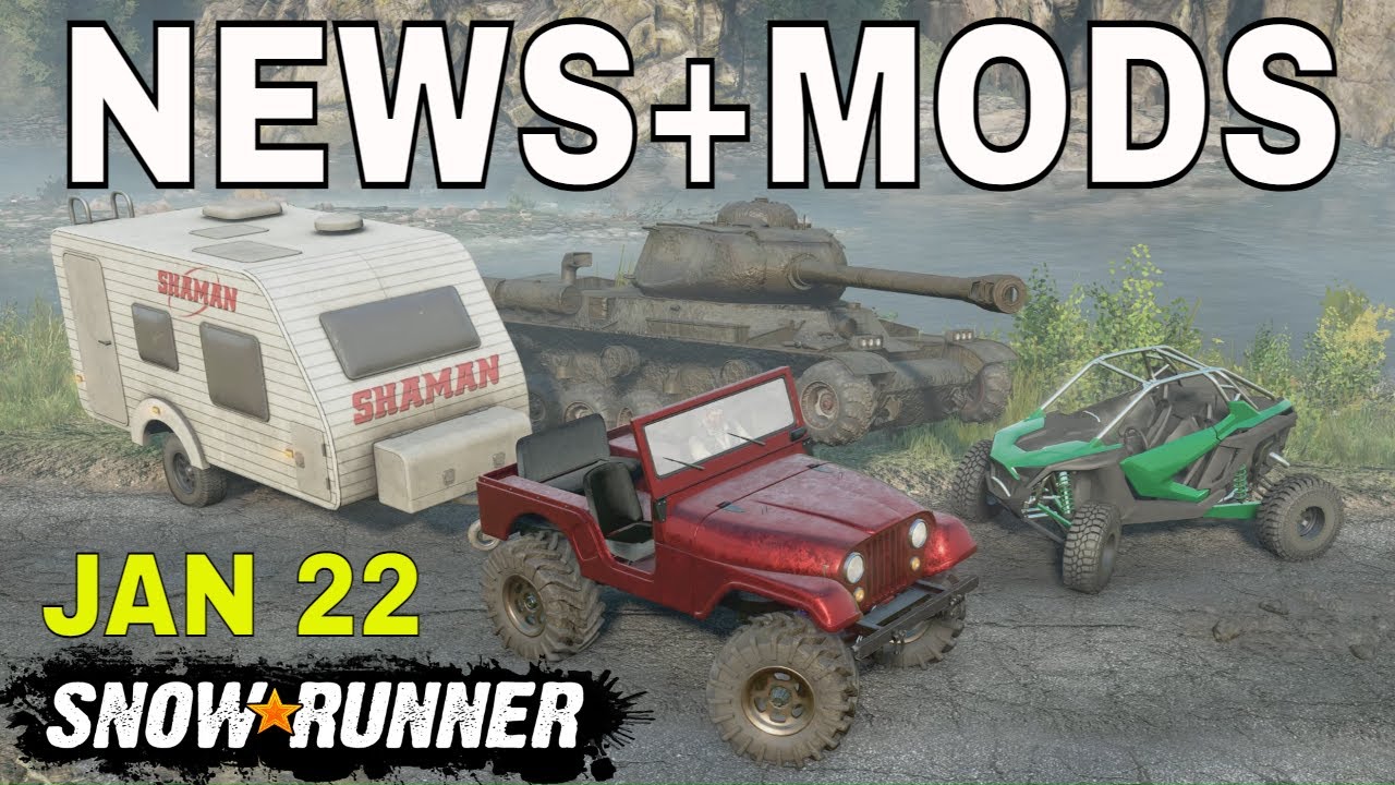 SNOWRUNNER LATEST NEWS & NEW CONSOLE MODS UPDATE NEW MAP REGION - YouTube
