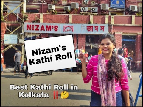 Nizam's Kathi Roll Try Korlam | Sotti Ki Eta Best Roll‼️| Esplanade  | Chicken Kathi Roll | Foodvlog