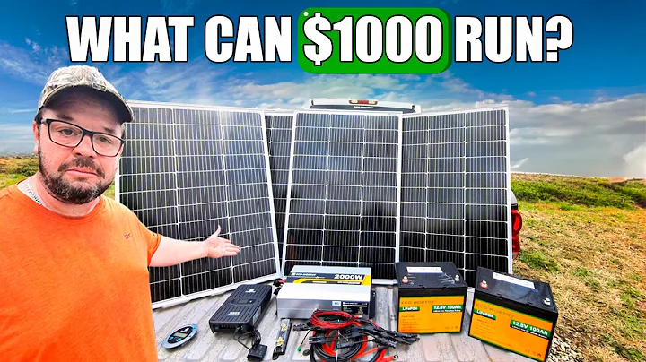 Step By Step BUDGET SOLAR Install With Eco-Worthy!