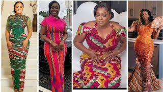 New Kente Styles for all Events/Kente designs for ladies/Kente styles for Engagement/African Dresses