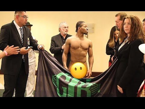 SHAWN PORTER MAKES WEIGHT IN DRAMATIC RE-WEIGH IN THAT 