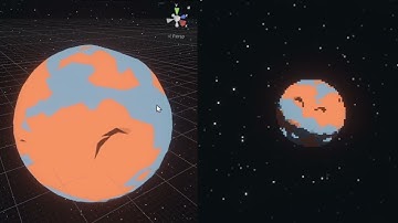 3D Pixel Art Effect using URP Renderer feature | Unity