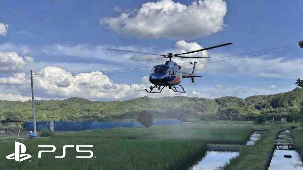 [PS5]MSFS 2024  気分転換で農薬撒く　エアバス　ヘリコプター