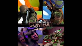 Leo and Mikey Vs Raph and Donnie #tmnt2012 #tmntdonnie #tmntleo #tmntmikey #tmntraph