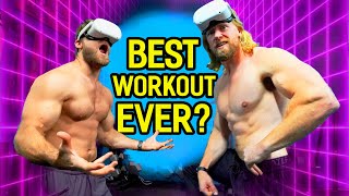 Bodybuilders Review the BEST VR GAMES for Fitness (Gorn, Thrill of the Fight, Pistol Whip and More) screenshot 4