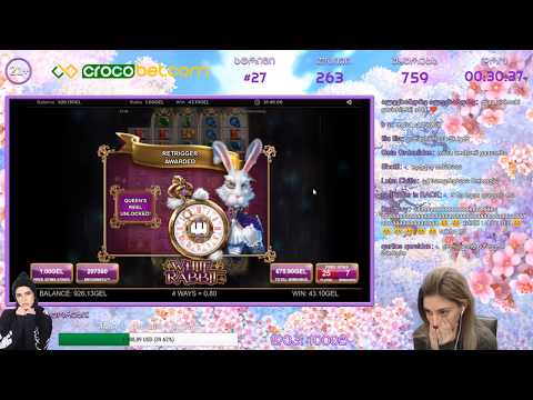 3769X უდიდესი მოგება! WHITE RABBIT