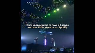 only kpop albums to have all songs surpass 200M streams on Spotify only kpop albums to have all songs surpass 200M streams on Spotify