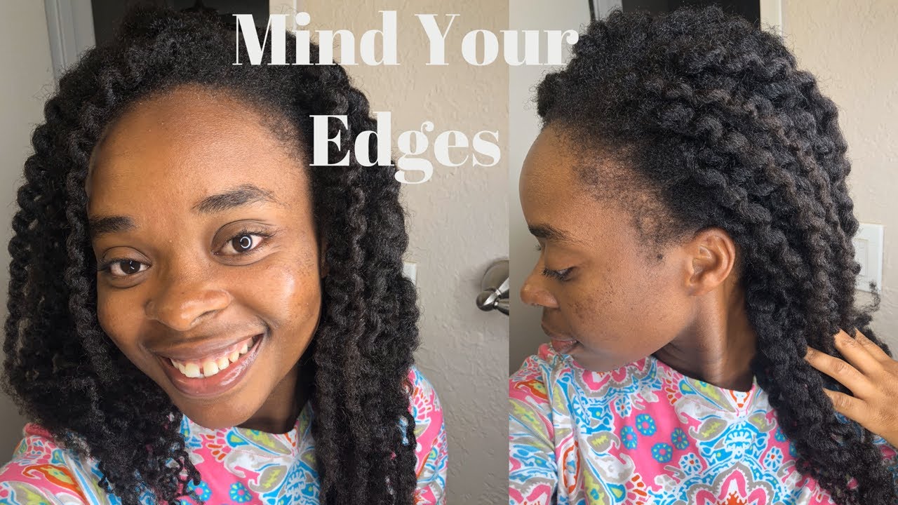 CURLY HAIR SOLUTIONS TIPS TO PROTECT EDGES FROM BREAKAGE & HAIR LOSS NATURAL HAIR CARE YouTube