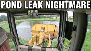 This Pond Leak is Wrecking my New Pond Plans!! EP #6 New Pond Build