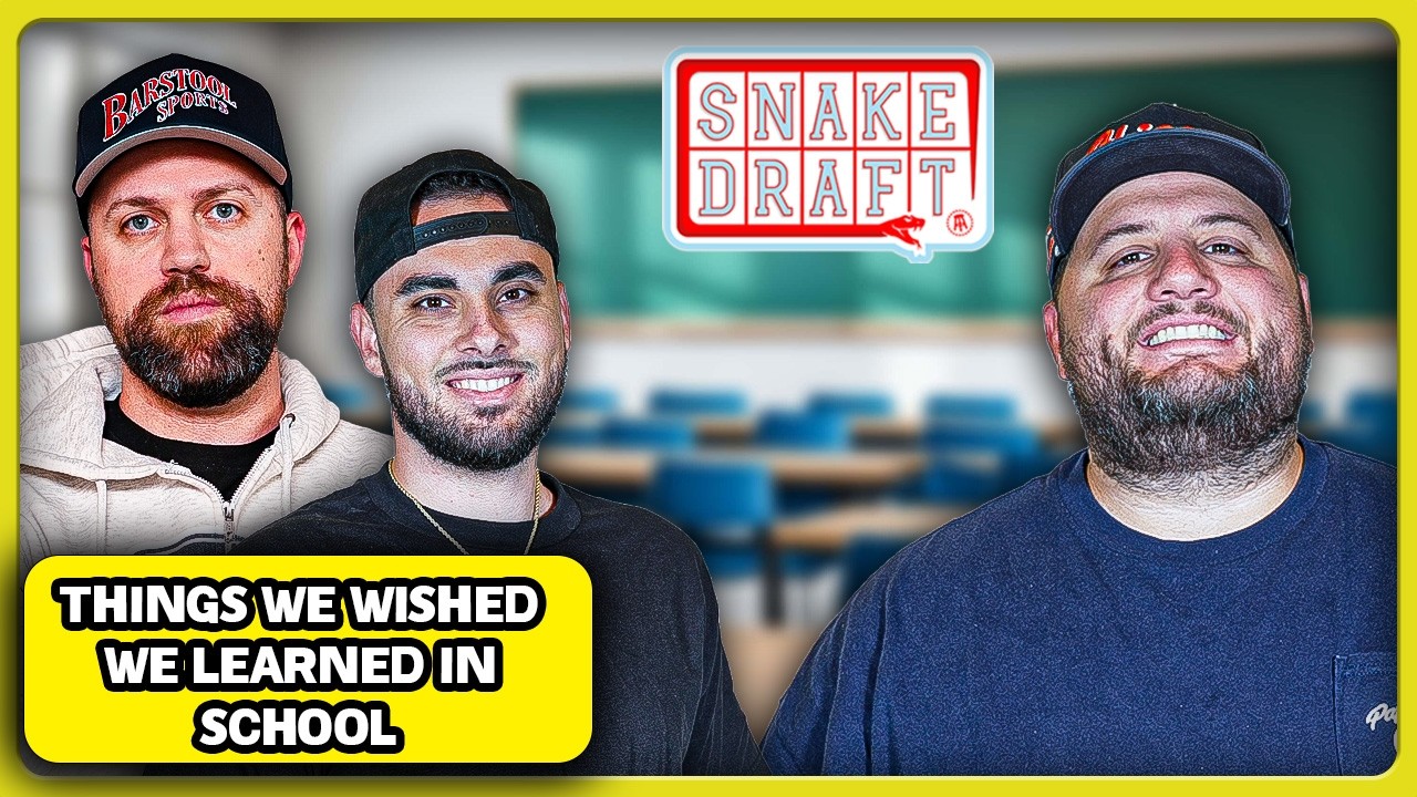 Ranking The Things We WISHED We Learned In School (Ft. Nate, Nicky Smokes, & Reags)