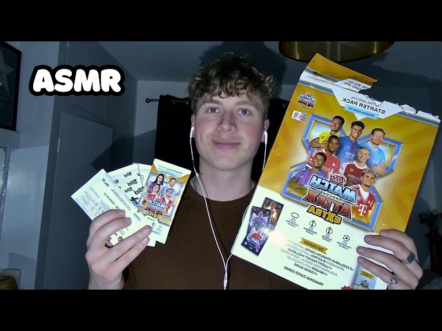 ASMR - Match Attax Opening