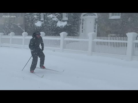 FOX61 viewers enjoying the Connecticut Nor'easter