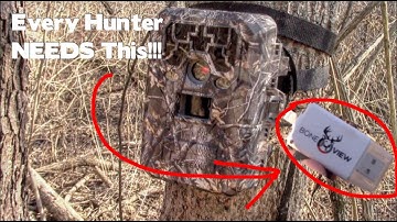 EVERY HUNTER NEEDS ONE!!! || Bone View SD Card Reader || Trail Cam Set up!
