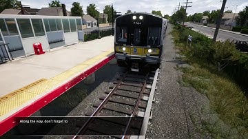 TSW Long Island Rail Road Journey Gameplay | CHANGE AT JAMAICA | LIRR M7 EMU
